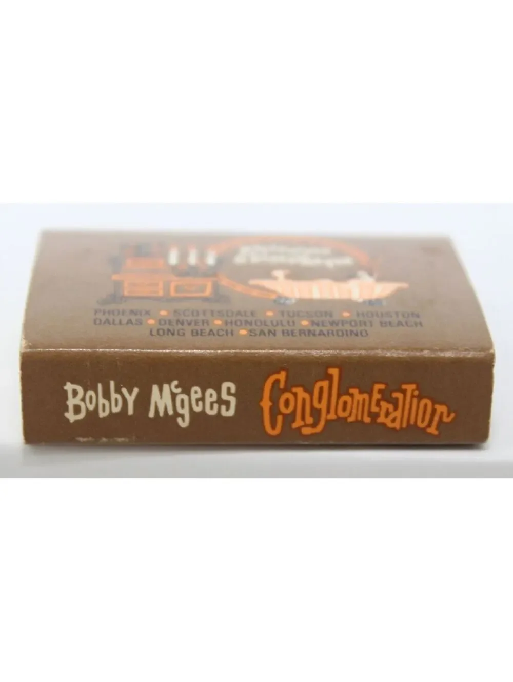 VTG Matchbook The Original Bobby Mcgees Conglomeration Restaurant & Discotheque